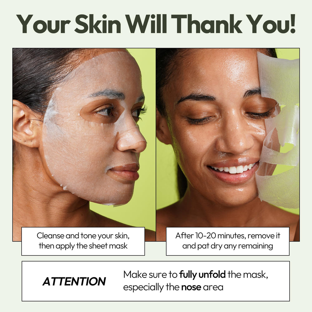 Mascarilla LAPCOS con Aloe y Pepino para hidratación diaria.
