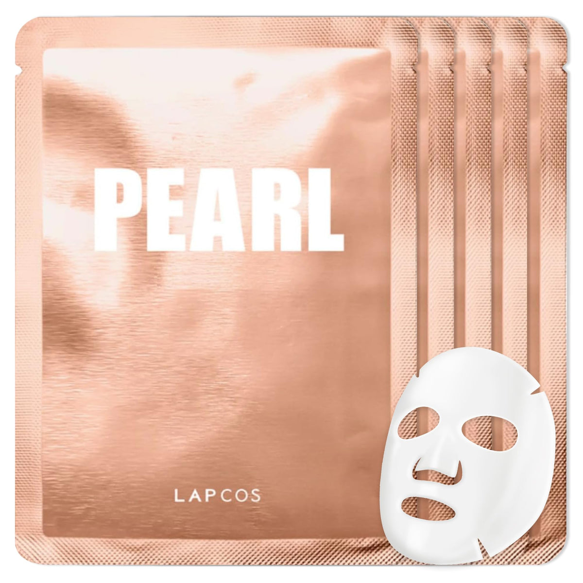 LAPCOS máscara de perla en funda de tencel para cuidado suave