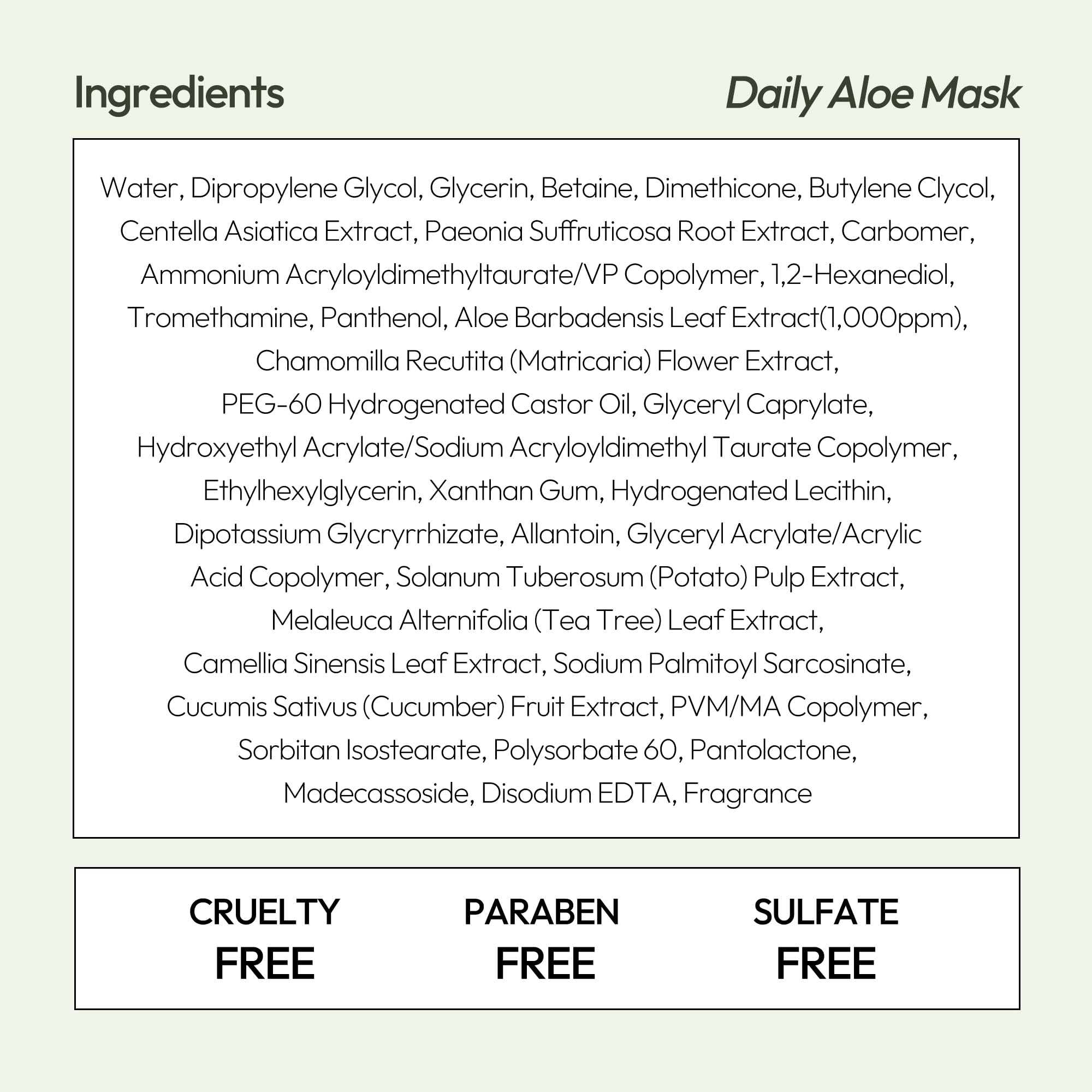 Uso rápido de la mascarilla LAPCOS para piel fresca en minutos.