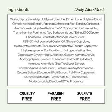 Uso rápido de la mascarilla LAPCOS para piel fresca en minutos.