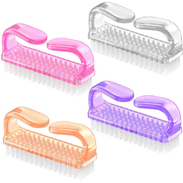 Cepillo Larbois con mango ergonómico, ideal para limpieza diaria de uñas.