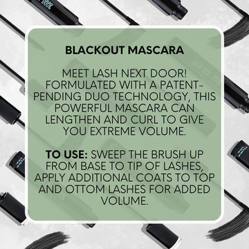 Lash Next Door Mascara sin grumos para una aplicación suave y uniforme.