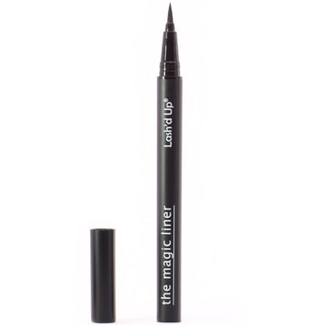 Lash'd Up botella híbrida negro para fijar pestañas con precisión.