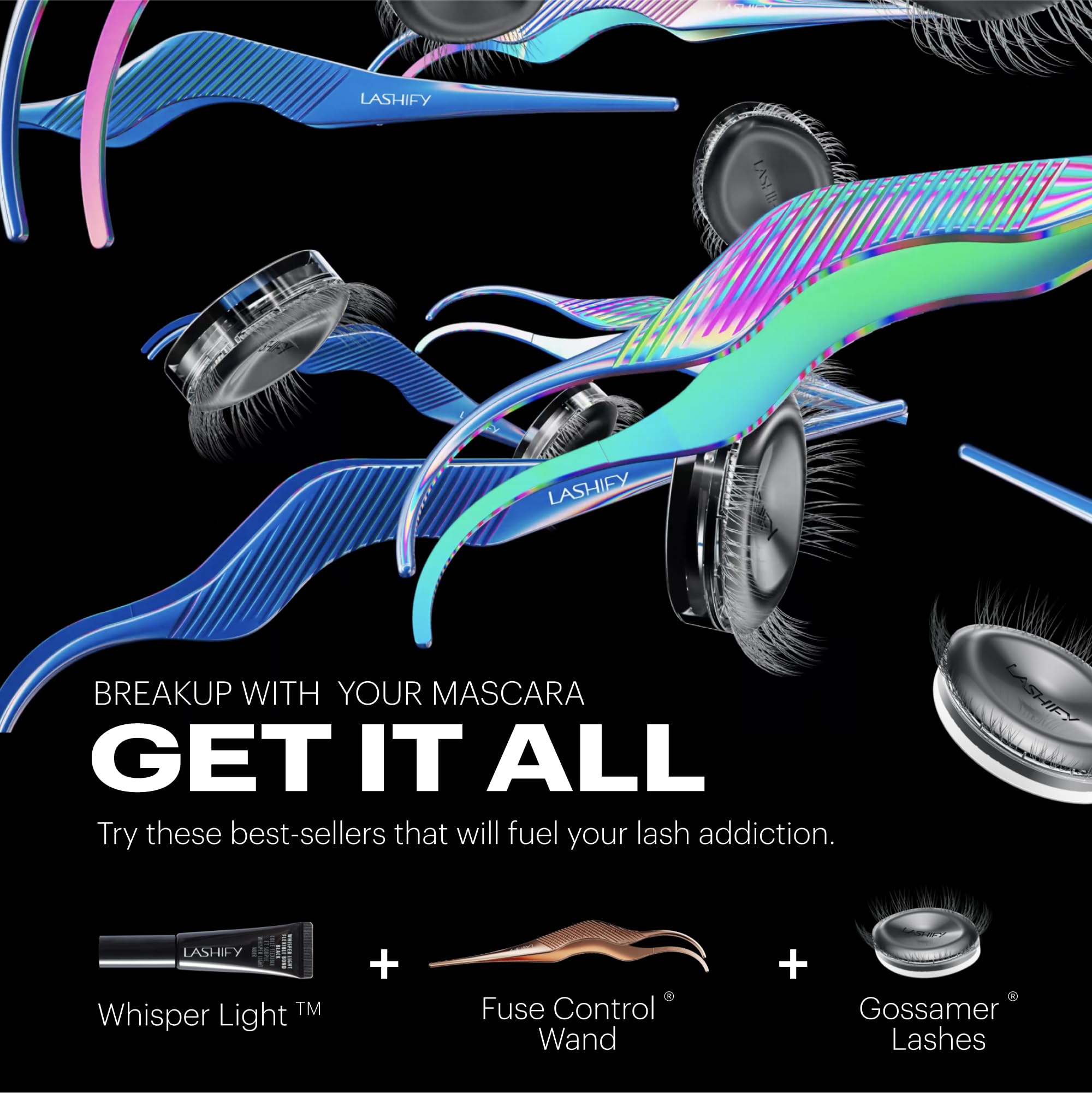 lashify amplify longitudes disponibles entre 8 y 18 mm para versatilidad.