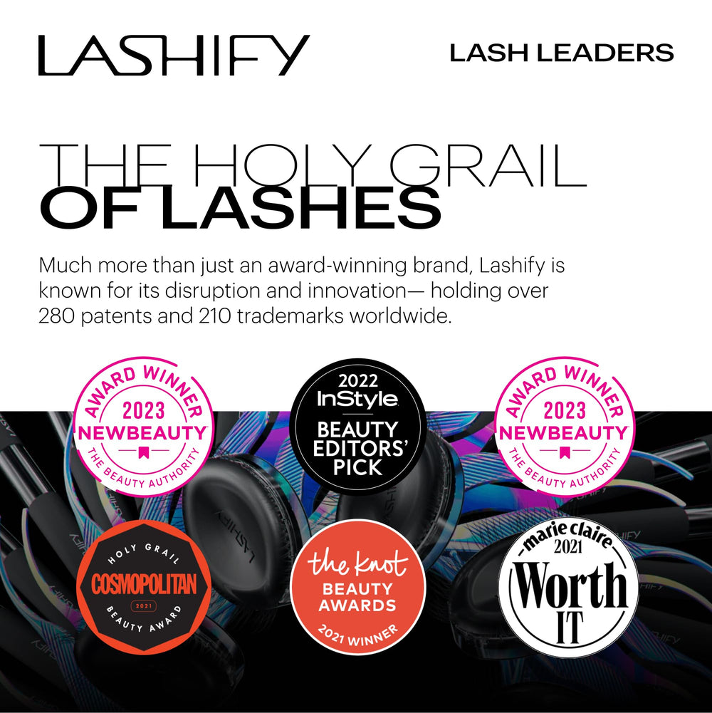Aplicación precisa para un aspecto natural y duradero con Lashify Bold