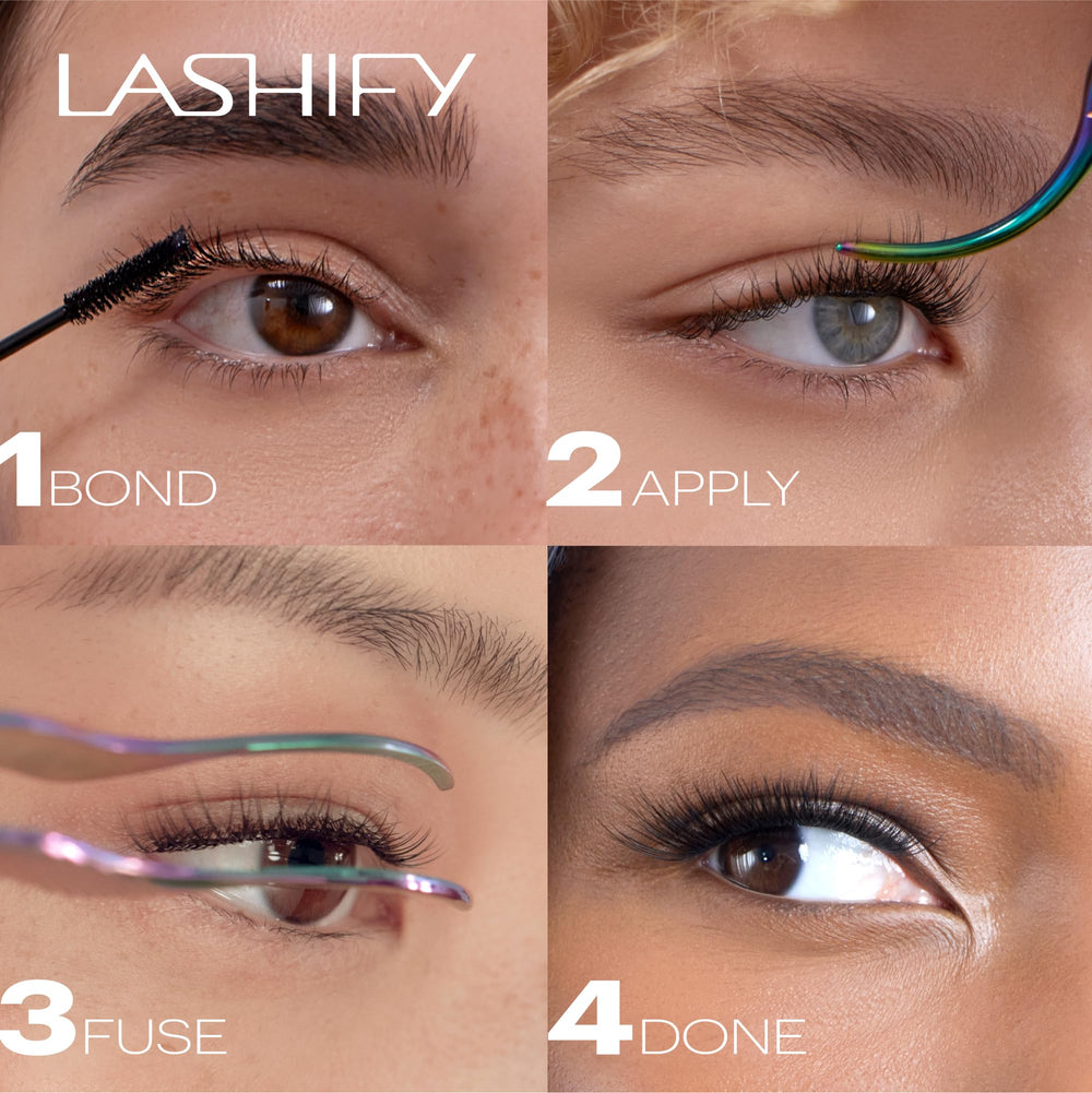 Pestañas Lashify Bold 12mm Gossamer, compatibles con varita de control