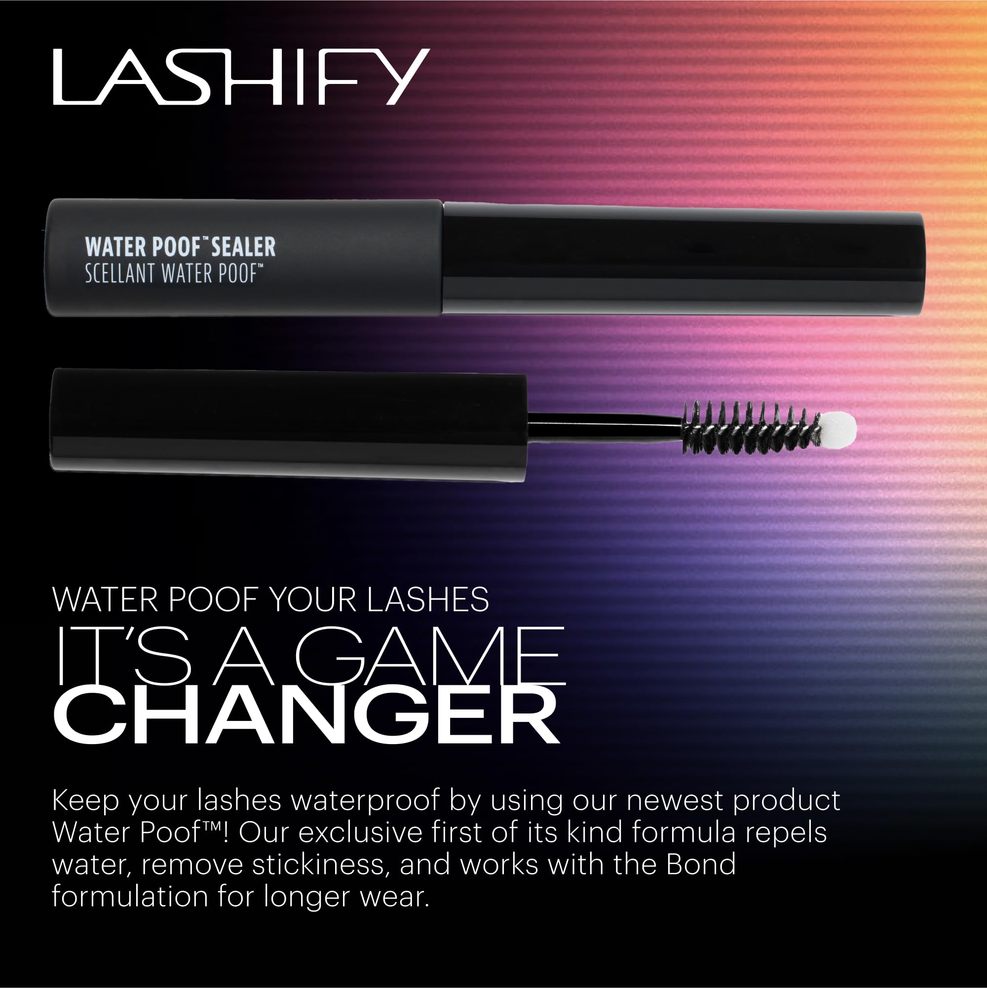 Pose le long de la base des cils Gossamer pour renforcer la liaison.