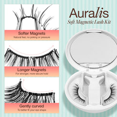 Lashview caja todo en uno con aplicador para viaje y retoques.