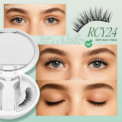LASHVIEW imanes potentes con fijador para hasta 48 horas de fijación.