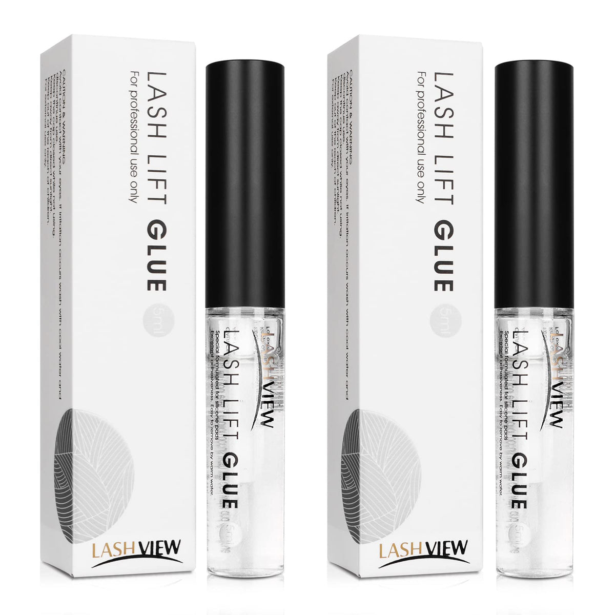 LASHVIEW pegamento para levantamiento de pestañas, adhesivo de alta adherencia para un resultado duradero.