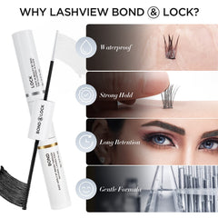 Pestañas cluster I-Lash Crush para fijación rápida y natural