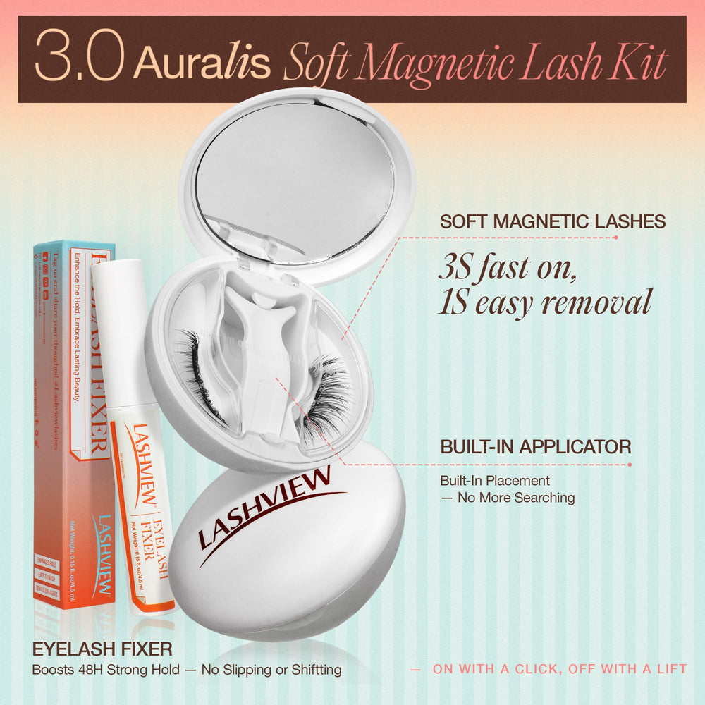 Lashview pestanas magneticas reutilizables hasta 100 veces con cuidado.