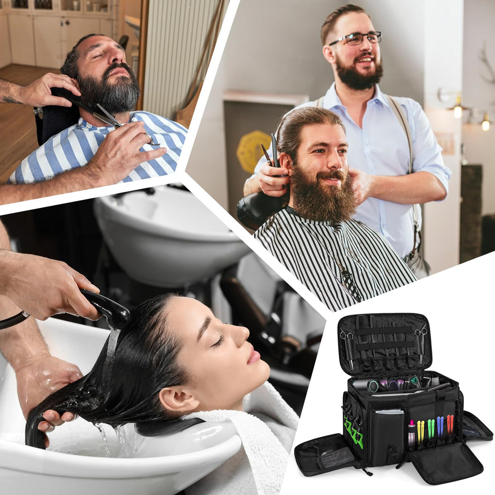 Gran capacidad LASUK para herramientas de peluquería y accesorios