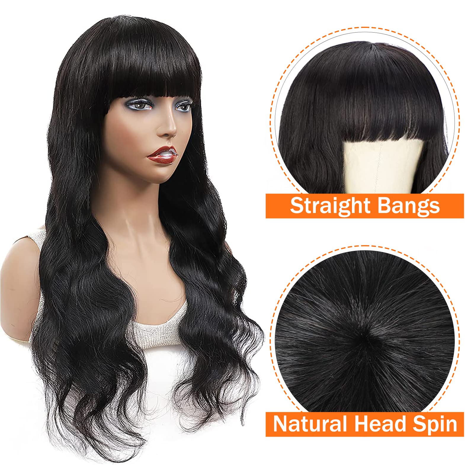 Peluca Lativ de cabello virgen brasileño ondulado, textura suave y duradera.