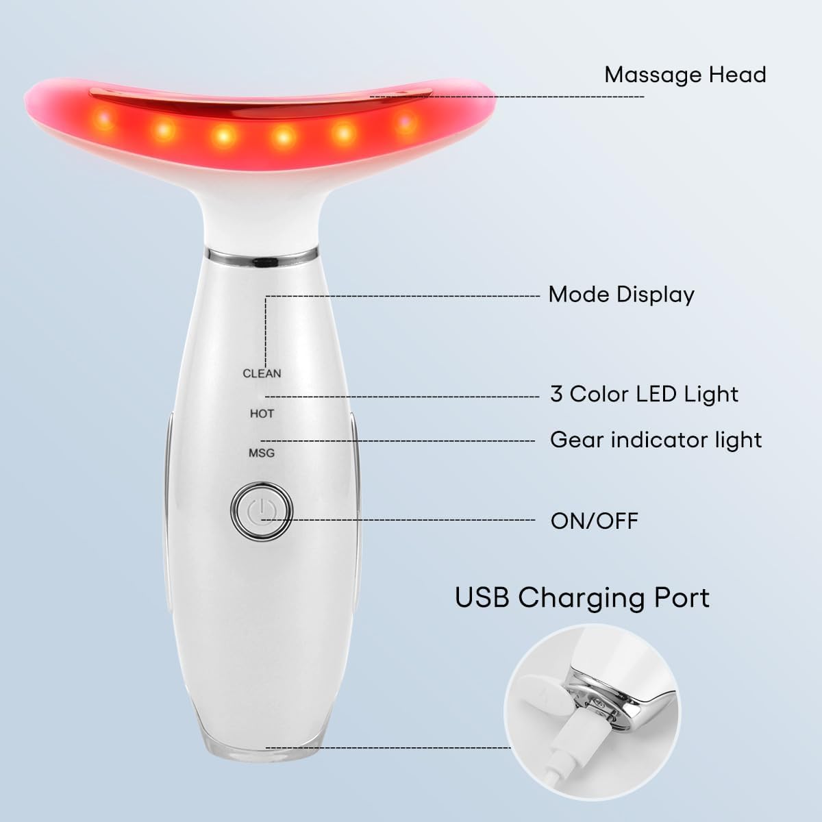 LATME masaje facial-uso-casa-trabajo: ideal para sesiones breves durante el día