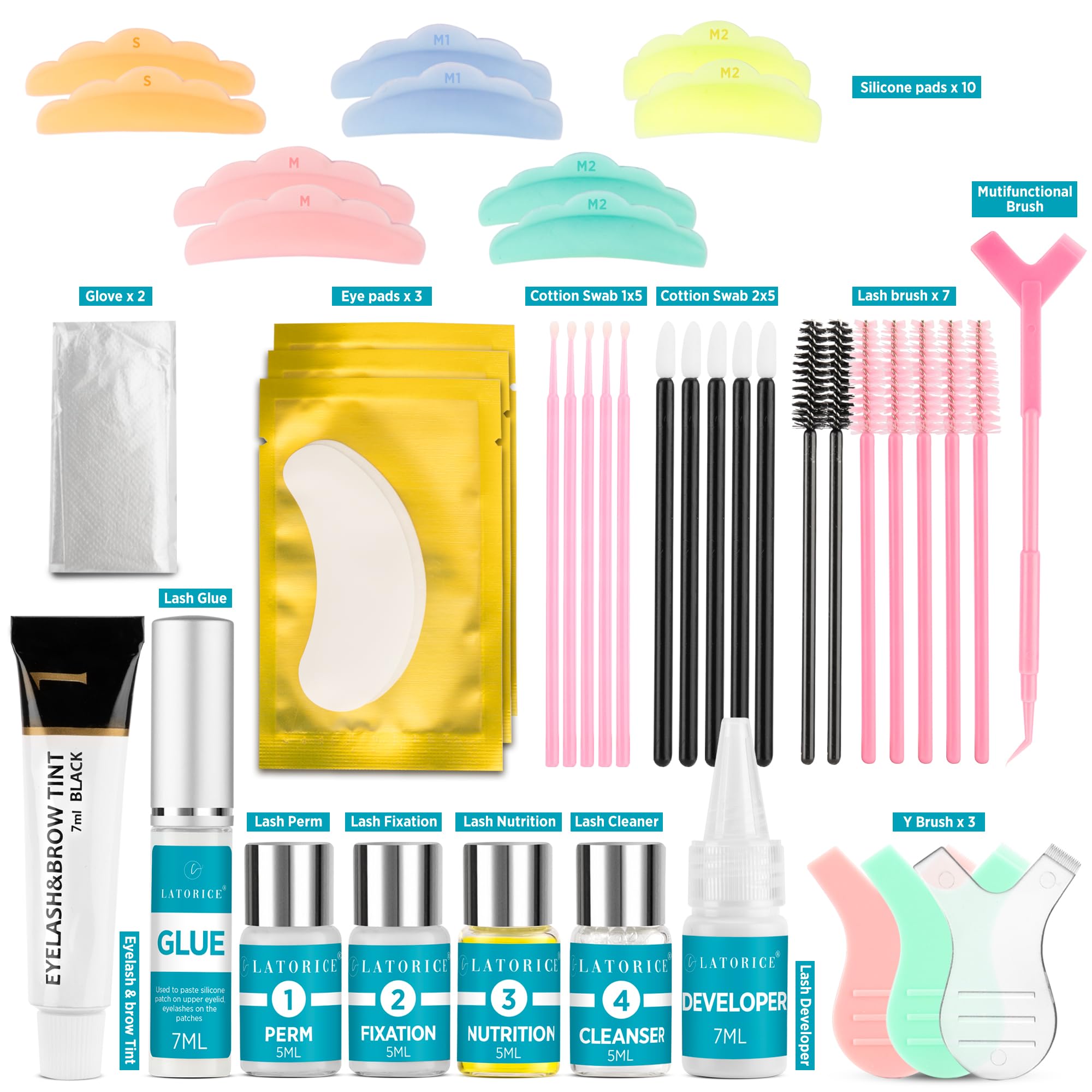 LATORICE soluciones para rizado de pestañas: efecto duradero sin extensiones.