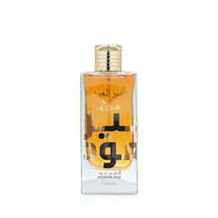 Lattafa Ameer Al Oud Intense Oud, botella frontal, ideal para ocasiones especiales