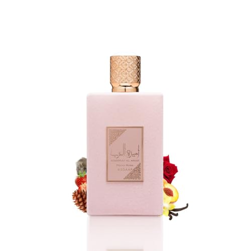 Lattafa Ameerat Al Arab Prive Rose, botella brillante para uso diario
