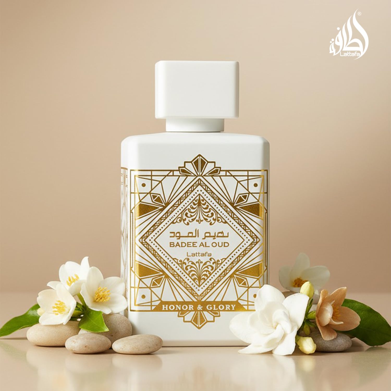 Notas de corazón Lattafa Badee Al Oud Honor & Glory: canela, benzoin, cúrcuma y pimienta