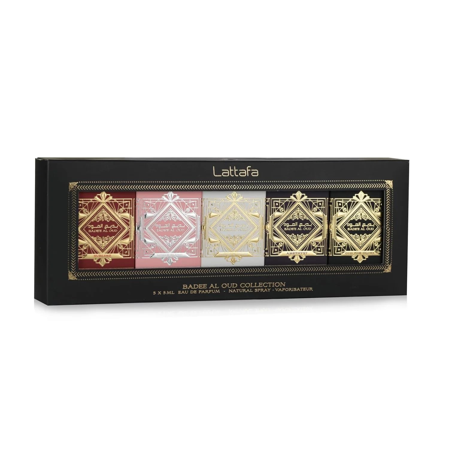 Lattafa Bade’e Al Oud Sublime: fragancia frutal y floral para momentos especiales.