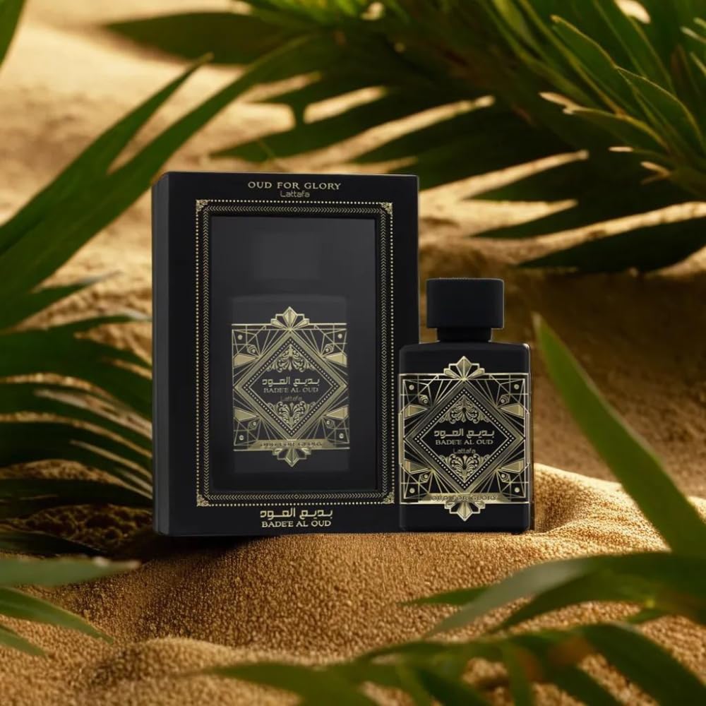 Lattafa Bade’e Al Oud uso-diario, aroma versátil para salidas nocturnas