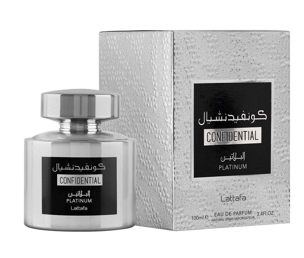 Lattafa Confidential Platinum: corazón floral sofisticado del aroma