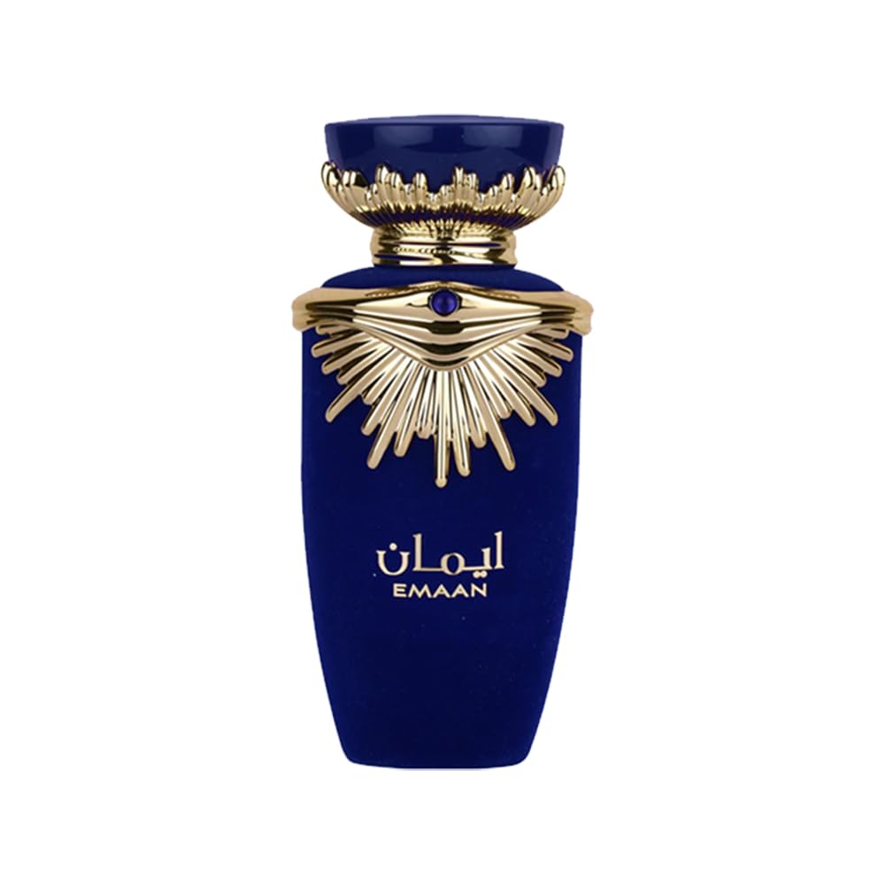 Lattafa Emaan, frasco elegante para uso diario y ocasiones especiales.