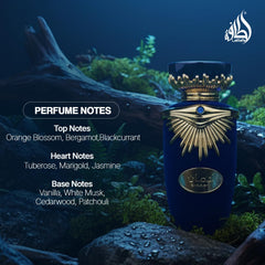 Lattafa Emaan, notas frutales y florales para una presencia duradera.