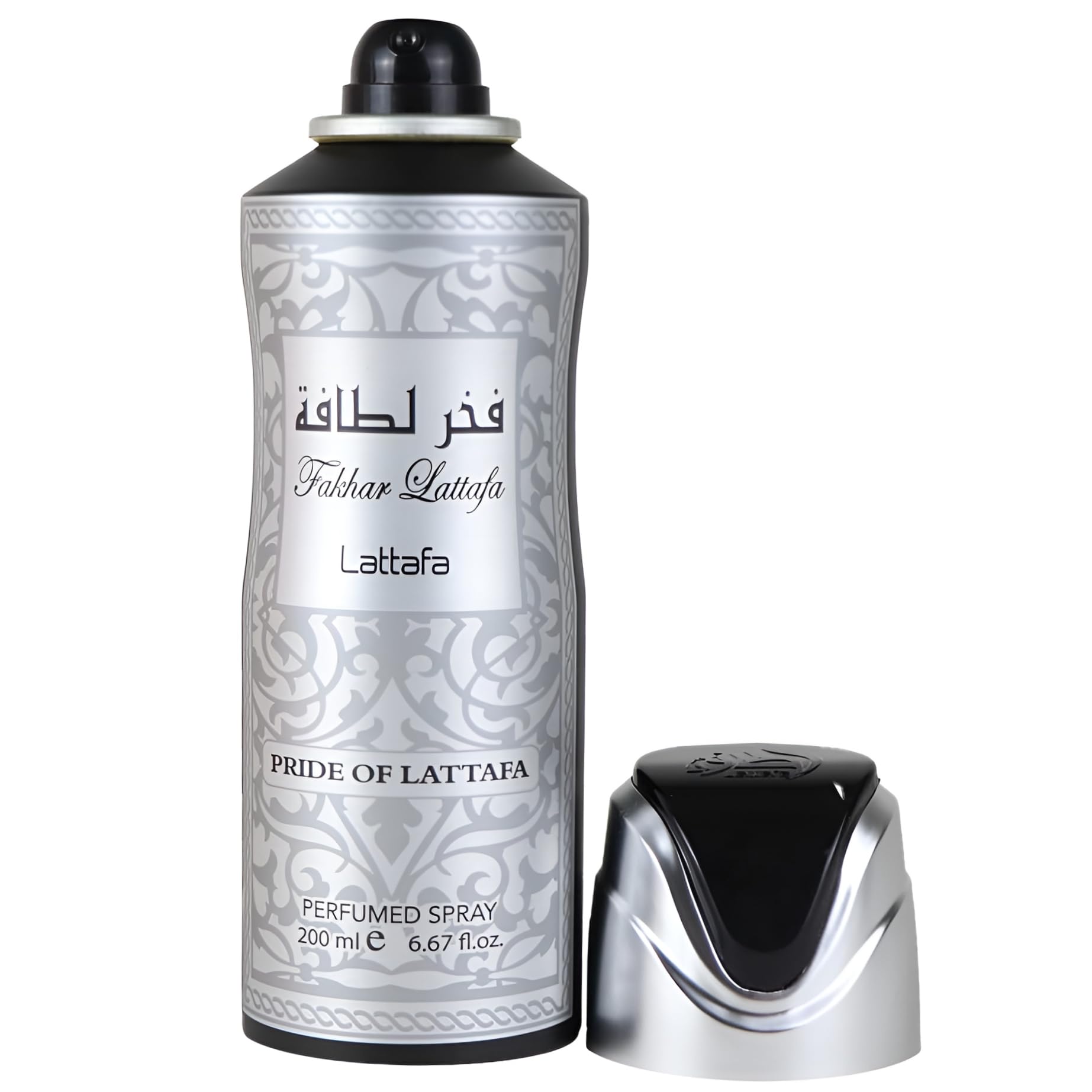 Lattafa Fakhar Hombre, desodorante spray 200 ml facilita uso diario y frescura.