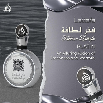 Lattafa Fakhar Platin: notas cítricas y especiadas para un inicio vibrante.