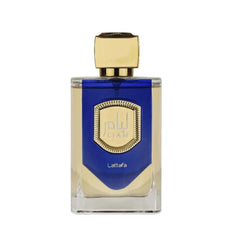 Lattafa Liam Blue Shine: empaque en caja, regalo masculino perfecto para ocasiones especiales