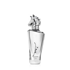 Lattafa Maahir Legacy, frasco de perfume elegante para uso diario.