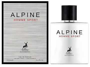 Lattafa Alpine en caja, presentación premium para regalo