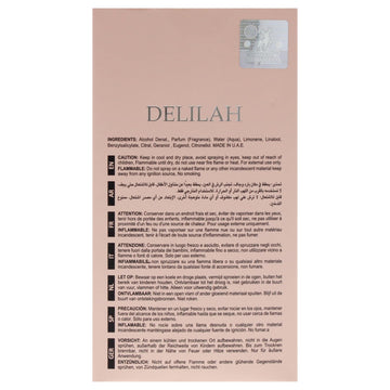 Lattafa Maison Alhambra Delilah, sobre empaque, regalo elegante para ocasiones especiales.