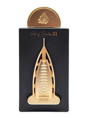 Lattafa Pride Art Of Arabia III, botella elegante para ocasiones especiales.