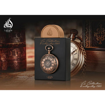 Lattafa Pride La Collection d'Antiquites 1505, notas top, aroma envolvente para encuentros.