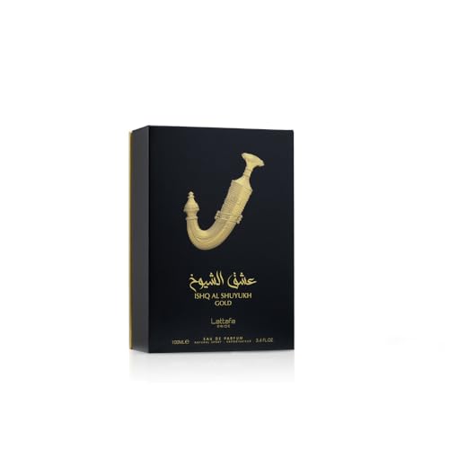 Base del Ishq Al Shuyukh Gold: ámbar, vainilla y almizcle