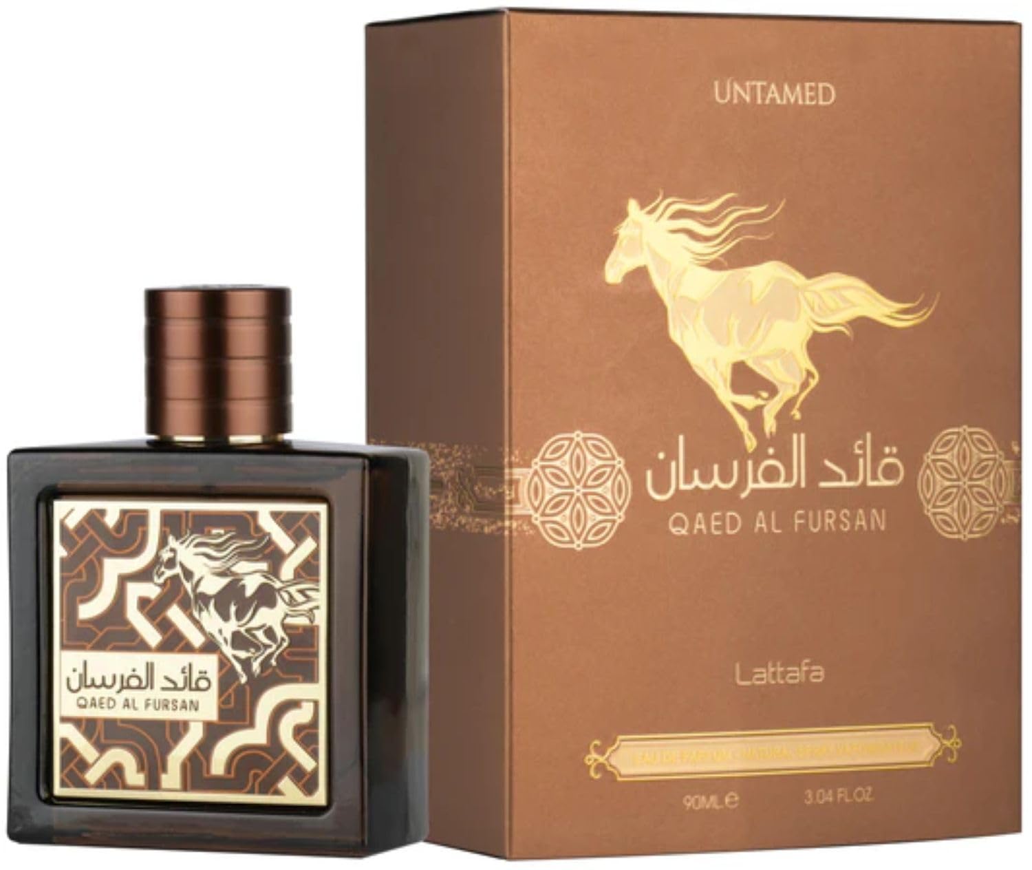 Lattafa Qaed Al Fursan Untamed: rociado para uso nocturno y eventos