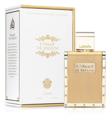 Lattafa Reino: notas superiores de salvia, lavanda y menta.