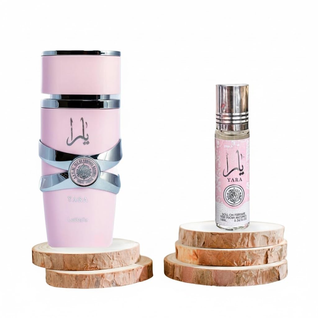 Lattafa Yara atomizador, spray de calidad para ocasiones especiales.