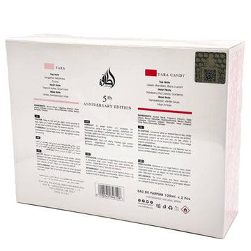 Lattafa Yara Candy EDP: notas cítricas y vainilla para días luminosos