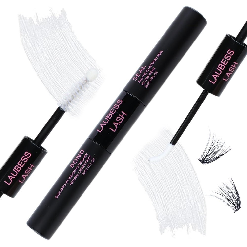 LAUBESS LASH adhesivo y sellador 10 ml en tubo doble para fijación duradera