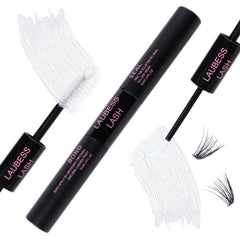 LAUBESS LASH adhesivo y sellador 10 ml en tubo doble para fijación duradera