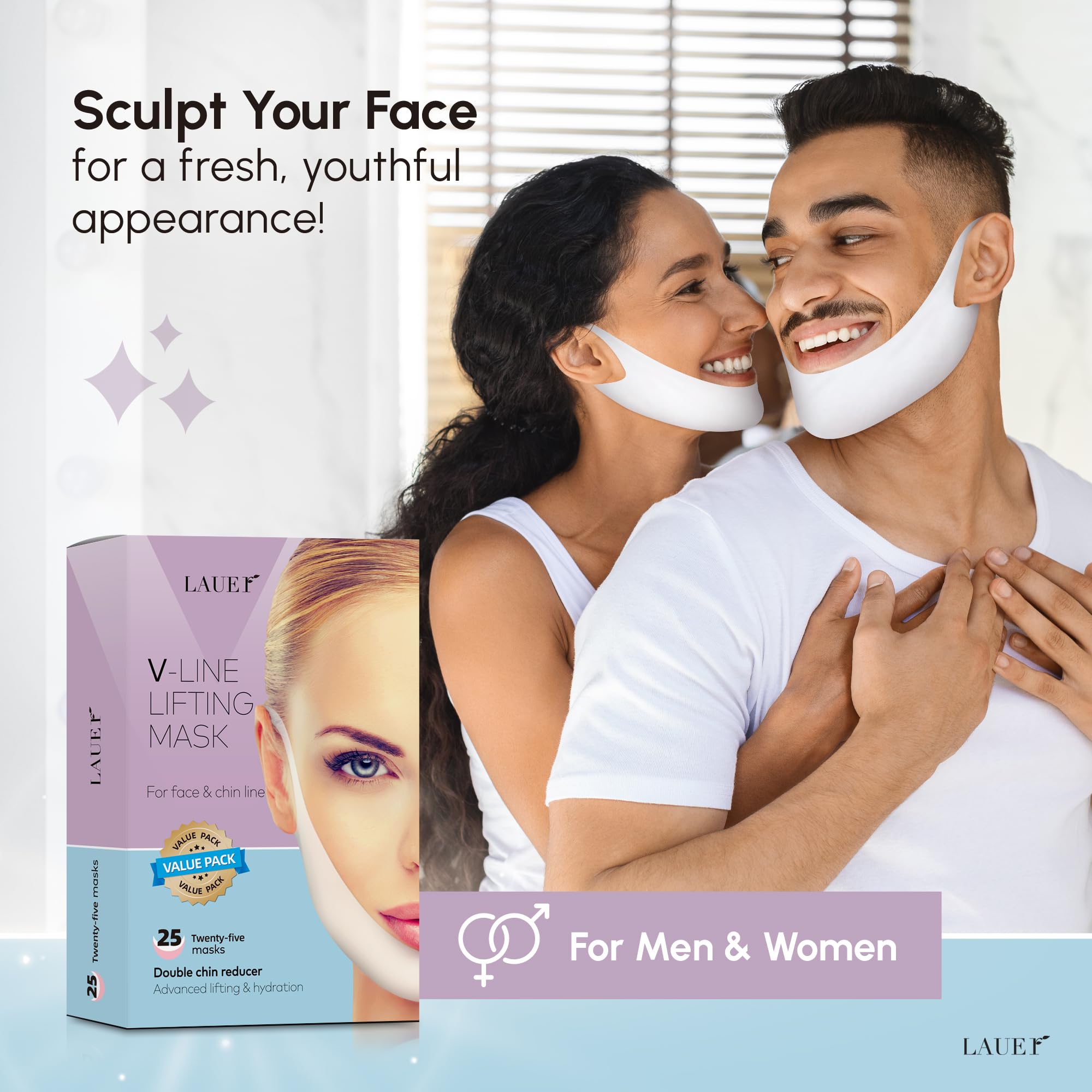 Lauer Cosmetic guía rápida de aplicación para rutina facial.