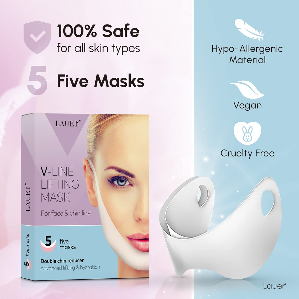 Lauer Cosmetic efecto contorno facial más delgado y firme.