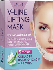 Lauer Cosmetic máscara para contorno en forma de V, definición suave del contorno facial.