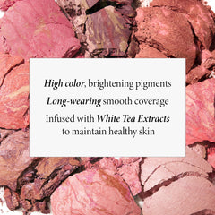 Laura Geller Blush Marbleizado, textura cremosa que realza pómulos con acabado natural.