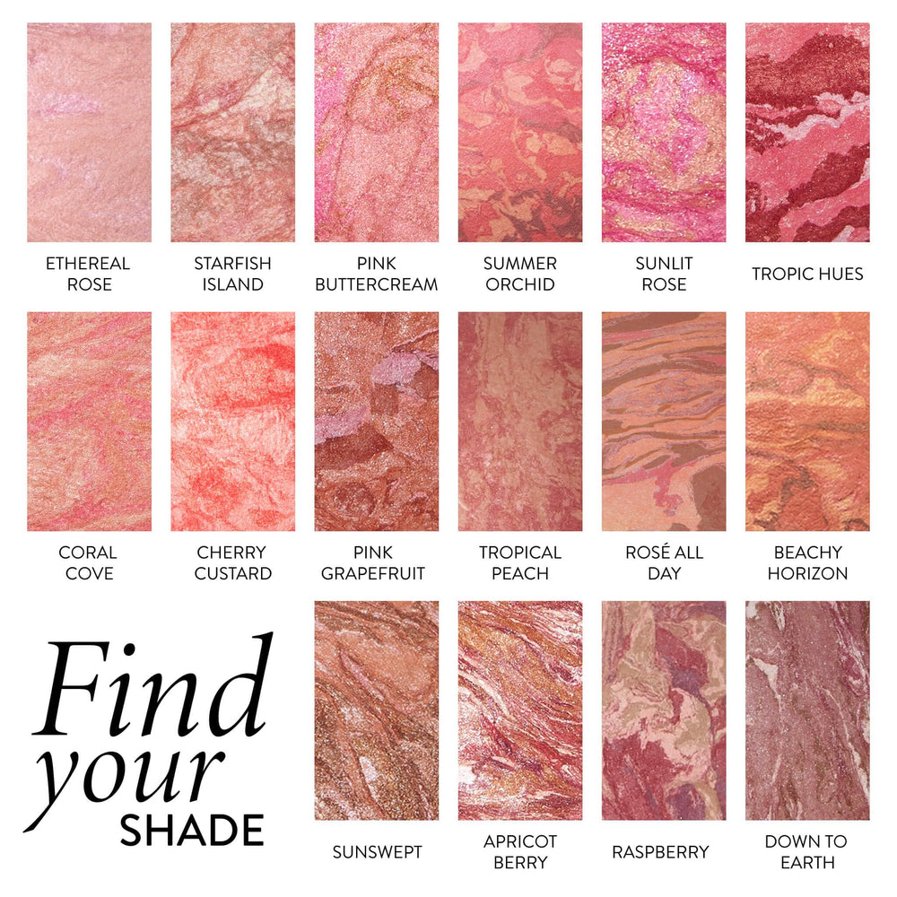 Laura Geller Blush con antioxidantes, cuidado de piel mientras te ves radiante.