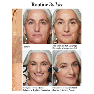 Laura Geller New York Concealer extracto de pepino para hidratación ligera.
