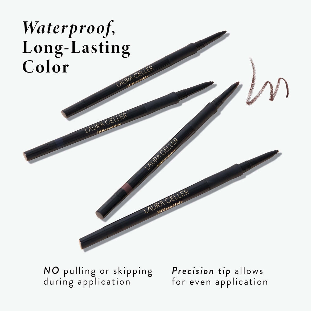 Long-wear look using INKCredible Gel Eyeliner